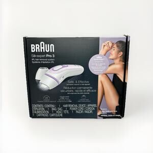 Braun Silk-expert Pro 3 IPL Hair Removal System PL3111 Purple (Open Box-Tested)